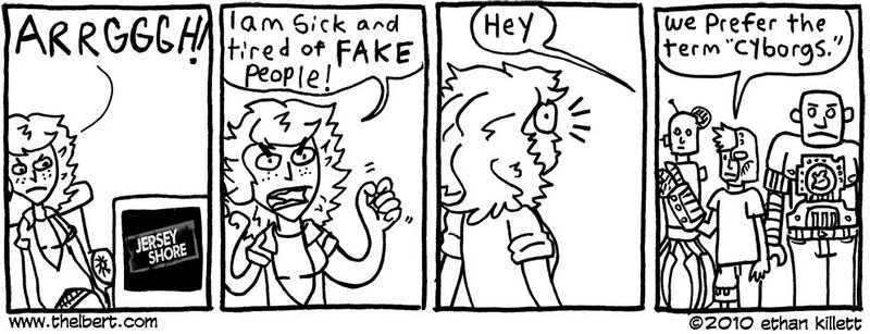 The Angry Hipster Girl