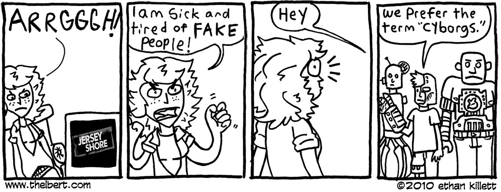 The Angry Hipster Girl
